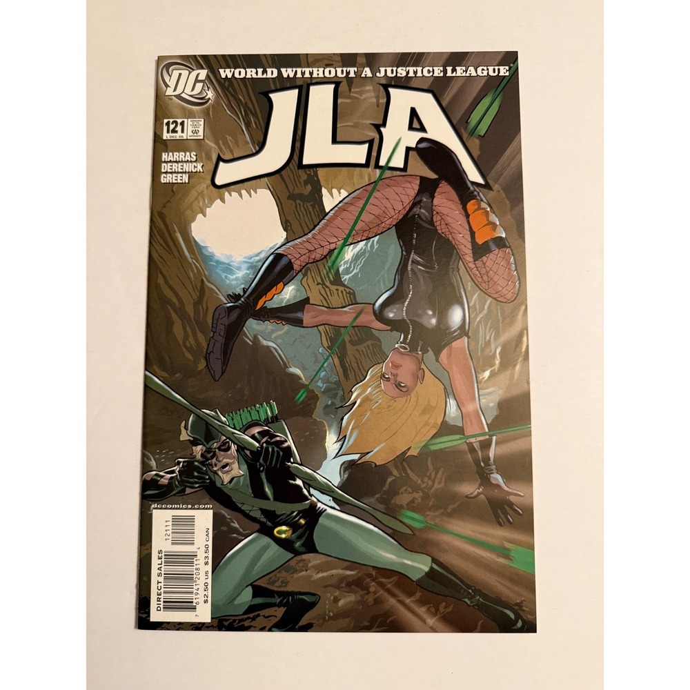 JLA Justice League of America 121 World Without A Justice‎ League DC Comics